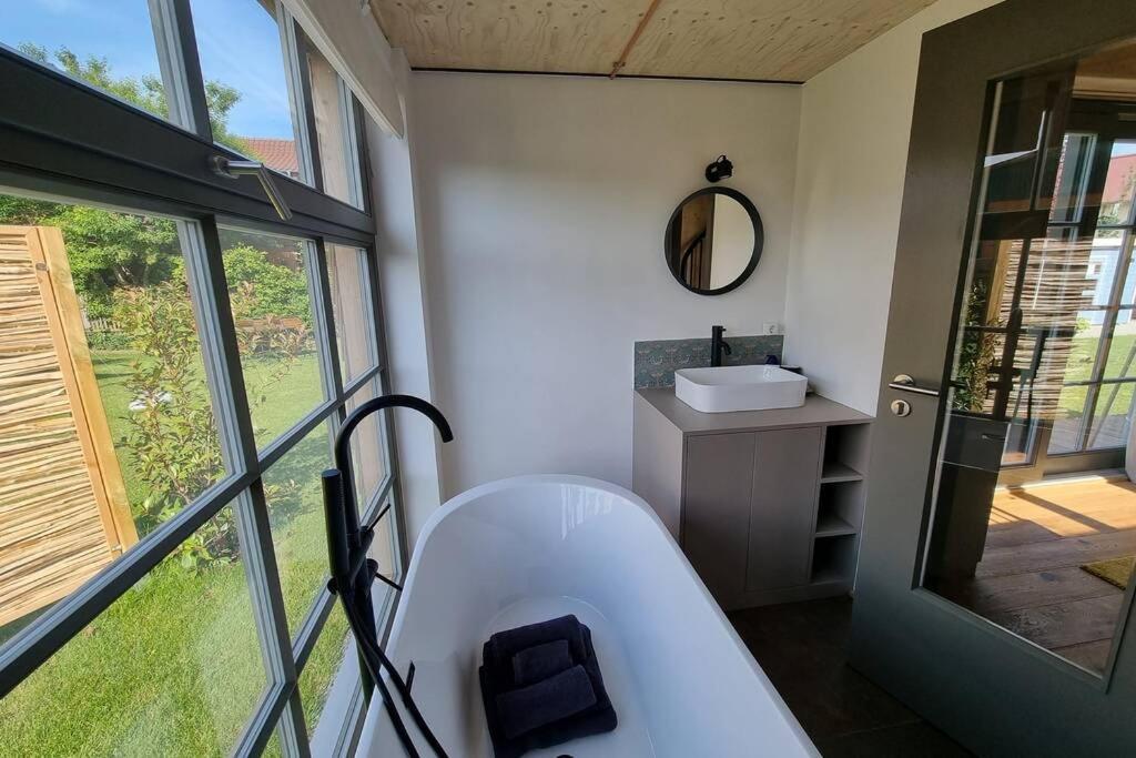 Tiny Loft Im Suedhessischen Ried Appartement Trebur Buitenkant foto